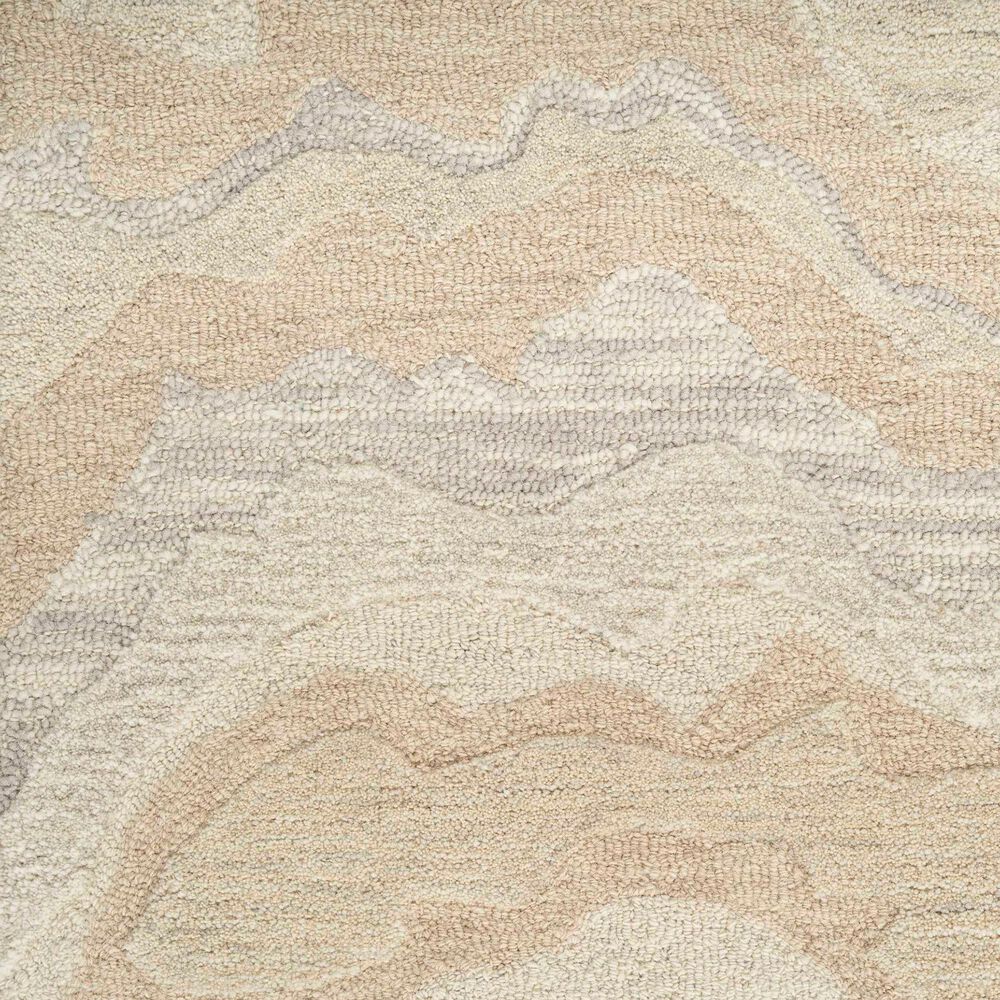 Nourison Graceful 5&#39;3&quot; x 7&#39;3&quot; Beige Area Rug, , large