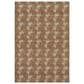Dalyn Rug Company Soft Essentials Chevron Paprika 10" x 14" Area Rug, , large