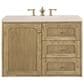 James Martin Vanities Laurent 36" Single Bathroom Vanity in Light Natural Oak with 3 cm Eternal Marfil Quartz Top and Rectangular Sink, , large