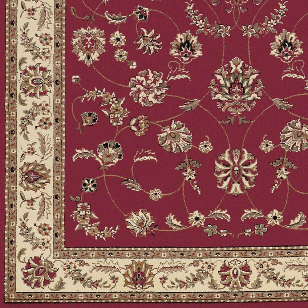 Radici USA Como 1596 Red 5'5" x 7'7" Area Rug, , large