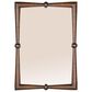 Creative Coop Mango Wood Wall Mirror in Walnut, , large