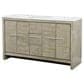 Lexora Home Lafarre 60" Double Bathroom Vanity in Rustic Acacia with 2 cm White Quartz Top and Rectangular Sinks, , large