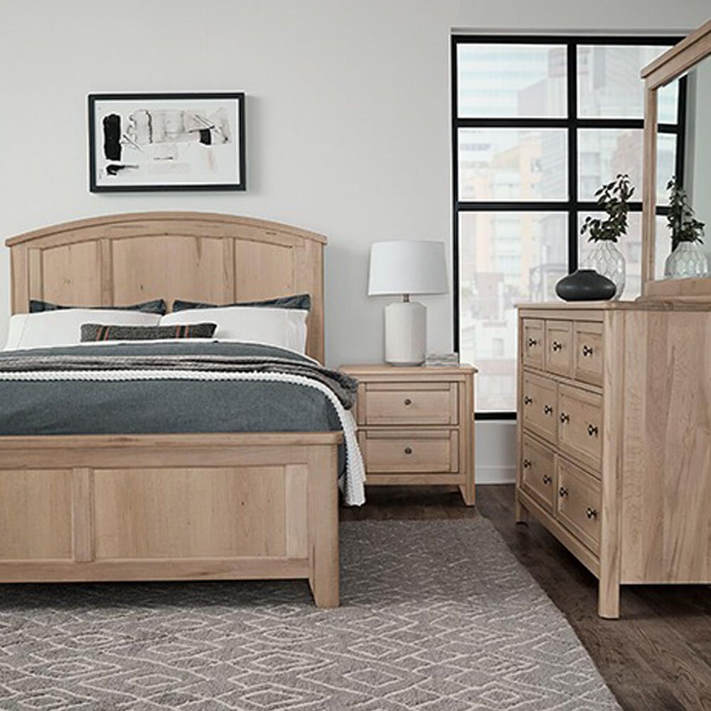 Viceray Collections Woodbridge King Panel Bed in Clear Maple, , large