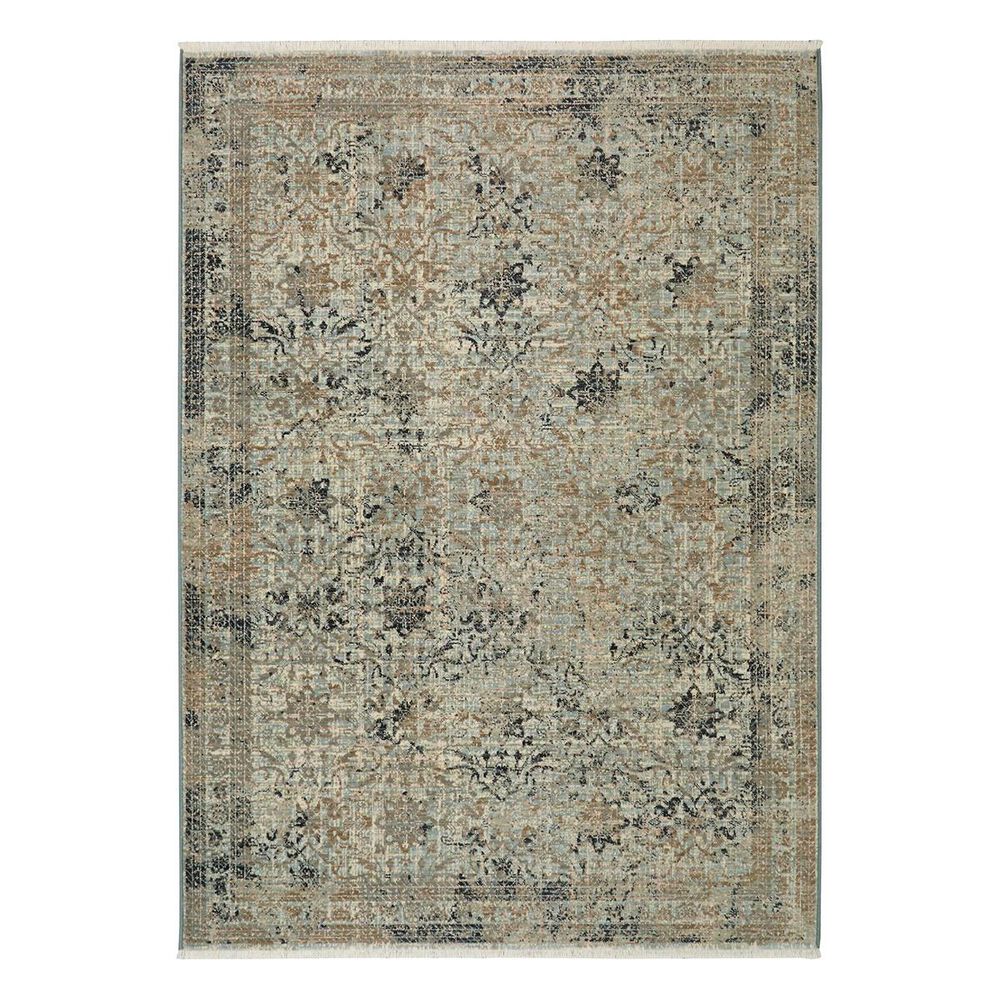 Karastan Titanium Esperance 39400 8'x11' Seaglass Area Rug , , large