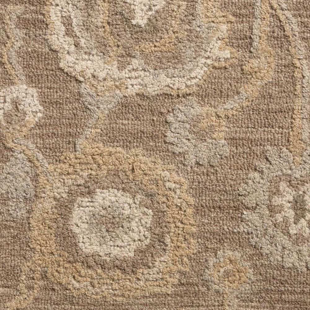 Chris Loves Julia x Loloi Dorothea Bark and Stone 7'9" x 9'9" Area Rug, , large