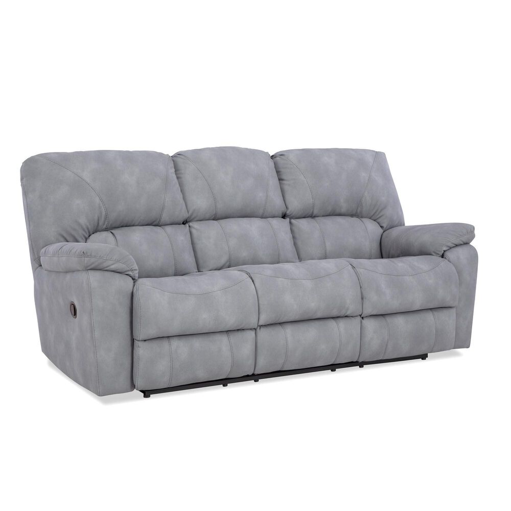 HomeStretch Reclining Sofa in Rhino Grey, , large