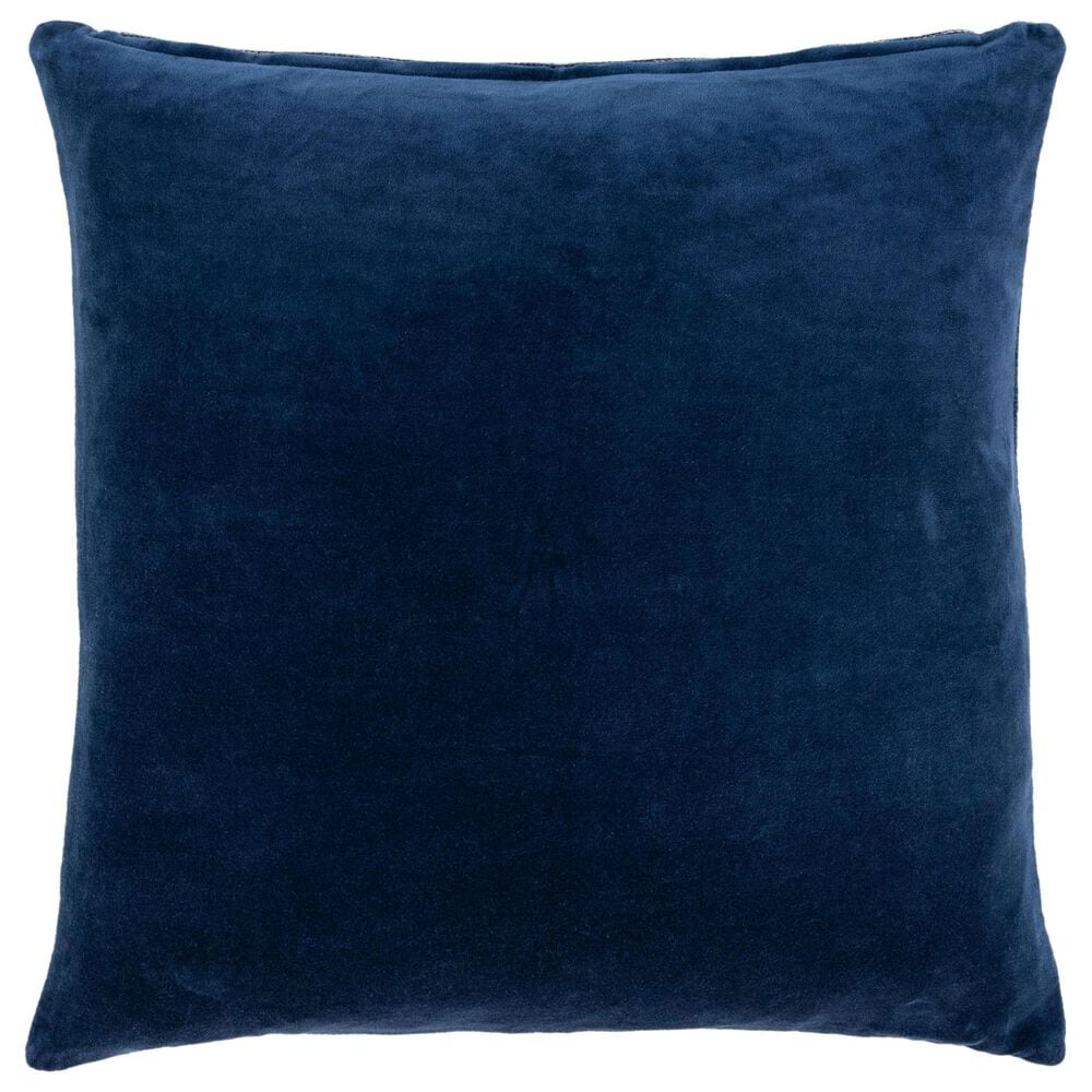 Rizzy Home 22" x 22" Down Filled Throw Pillow in Blue, , large