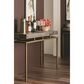 37B Toreno Console Table in Antique Brass and Black, , large