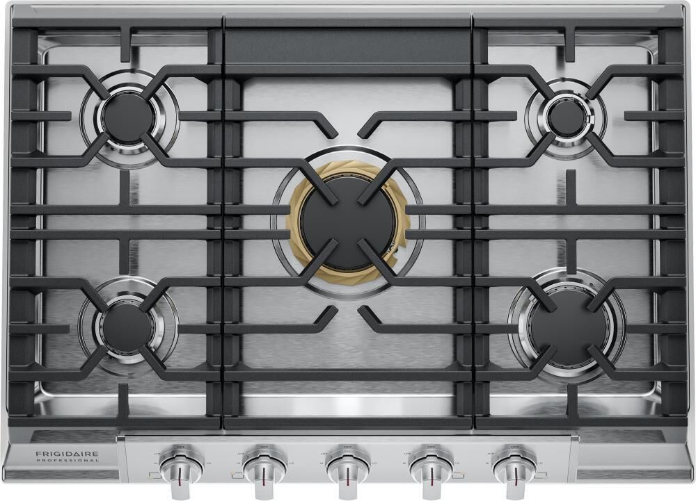 Frigidaire Professional 30&quot; Gas Cooktop in Stainless Steel, , large