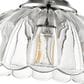 Golden Lighting Audra 1-Light Pendant in Pewter, , large
