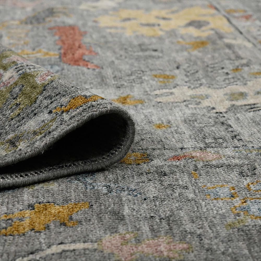 Amer Rugs Jaigarh 2&#39; x 3&#39; Pigeon Gray Area Rug, , large