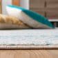 Safavieh Tulum 10" x 13" Ivory and Turquoise Area Rug, , large