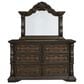 Millenium Maylee 4-Piece King Bedroom Set in Dark Brown, , large