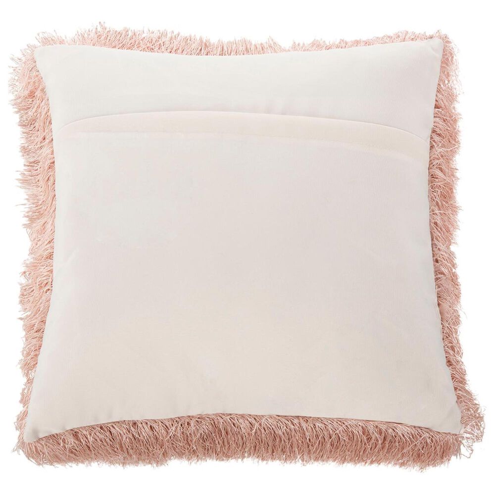 Safavieh Shag 20&quot;x20&quot; Pillow in Blush, , large