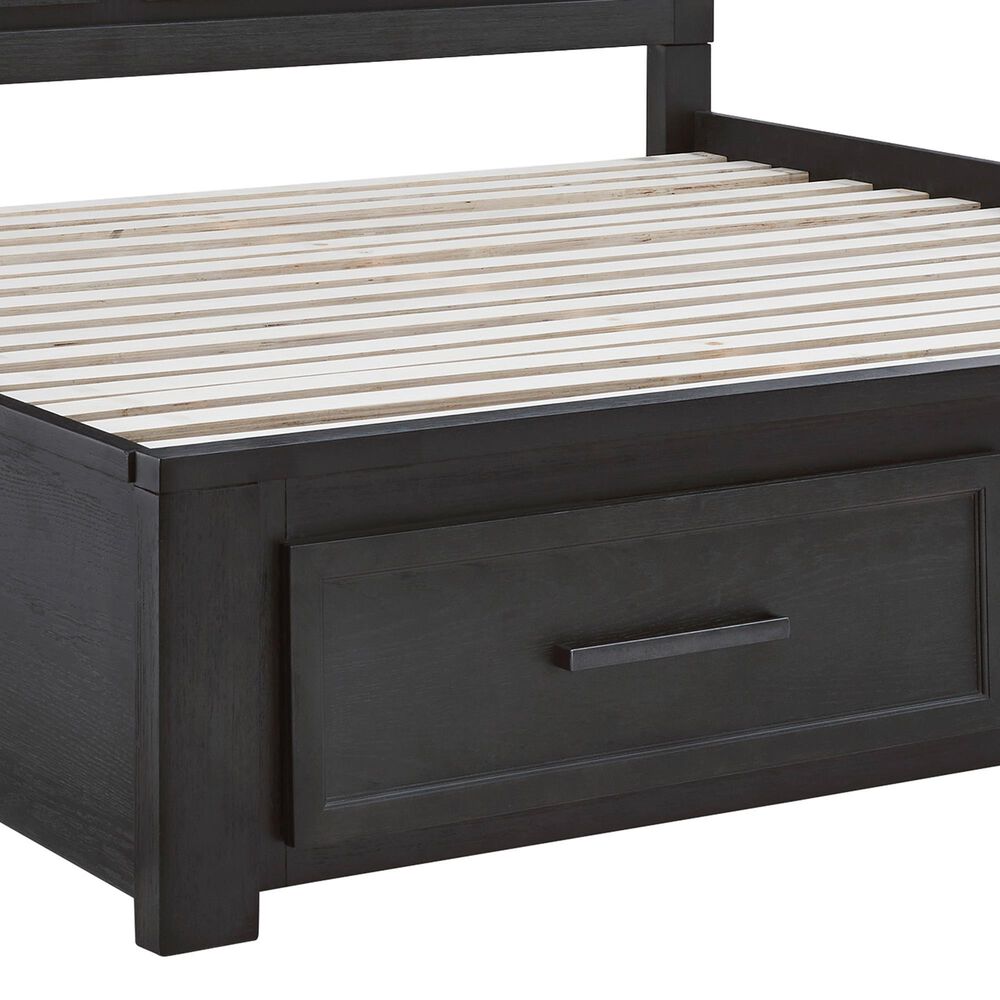 Millenium Foyland California King Storage Bed in Black and Brown, , large