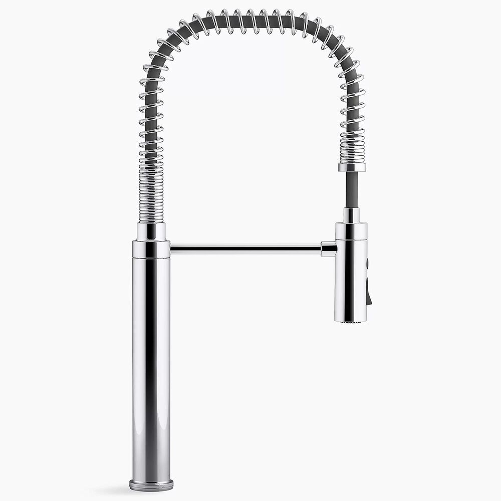 Kohler Purist Semi-Professional Pull-Out Kitchen Sink Faucet in Polished Chrome, , large