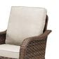 Hearth and Haven Outdoor High-Back Swivel Rocker Glider in Beige (Set of 2), , large