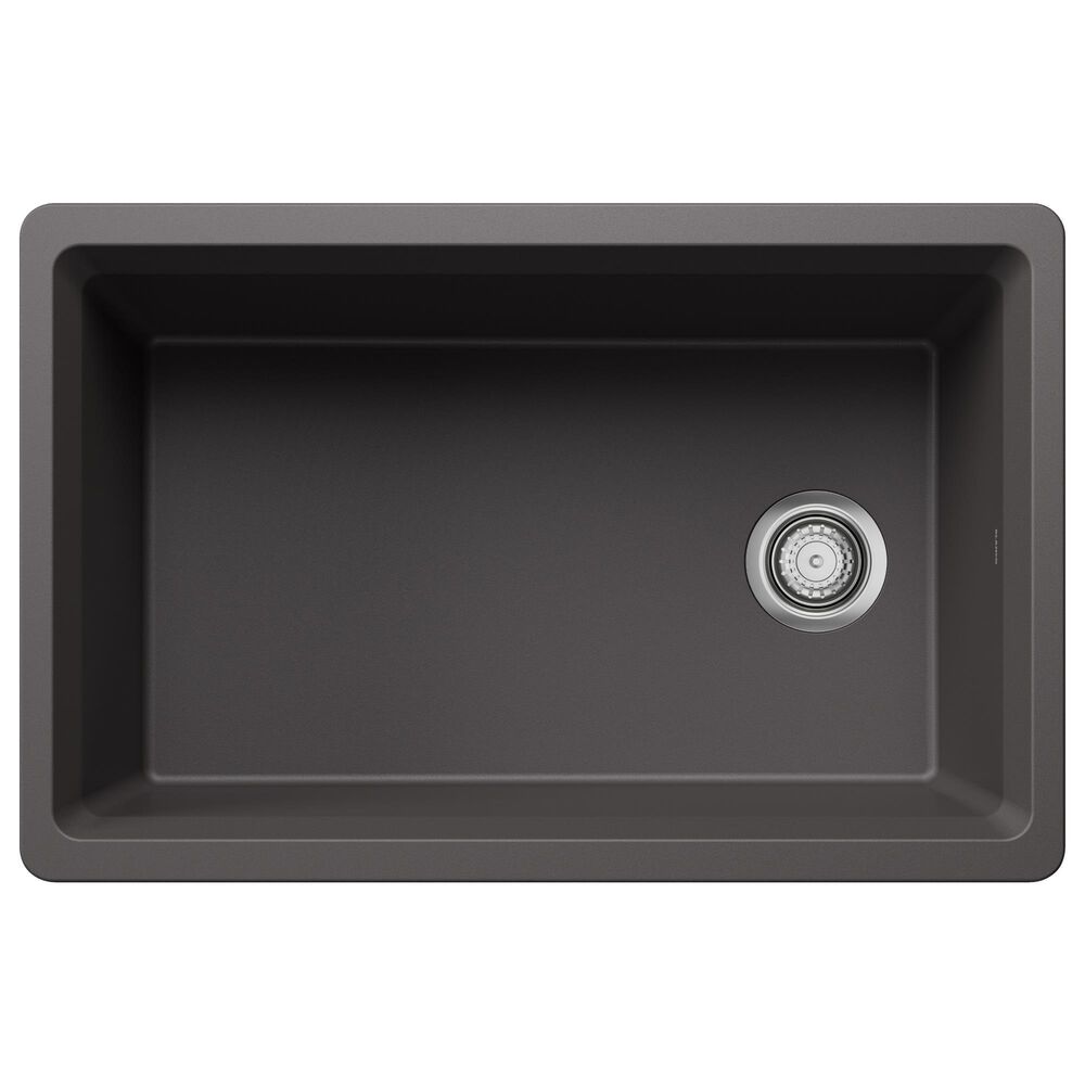 Blanco Inteos 30&quot; Undermount Single Bowl Kitchen Sink in Cinder, , large