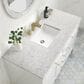 James Martin Vanities Chicago 48" Single Bathroom Vanity in Glossy White with 3 cm Eternal Jasmine Pearl Quartz Top and Rectangular Sink, , large