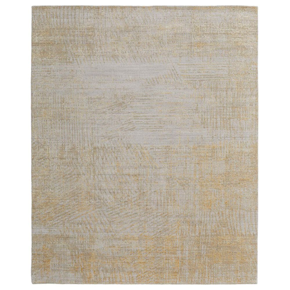 Feizy Eastfield 69FRF 3" x 5" Gold and Ivory Area Rug, , large