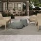 Ebel Outdoor Furniture Cloud Large Patio Pouf in Sage, , large