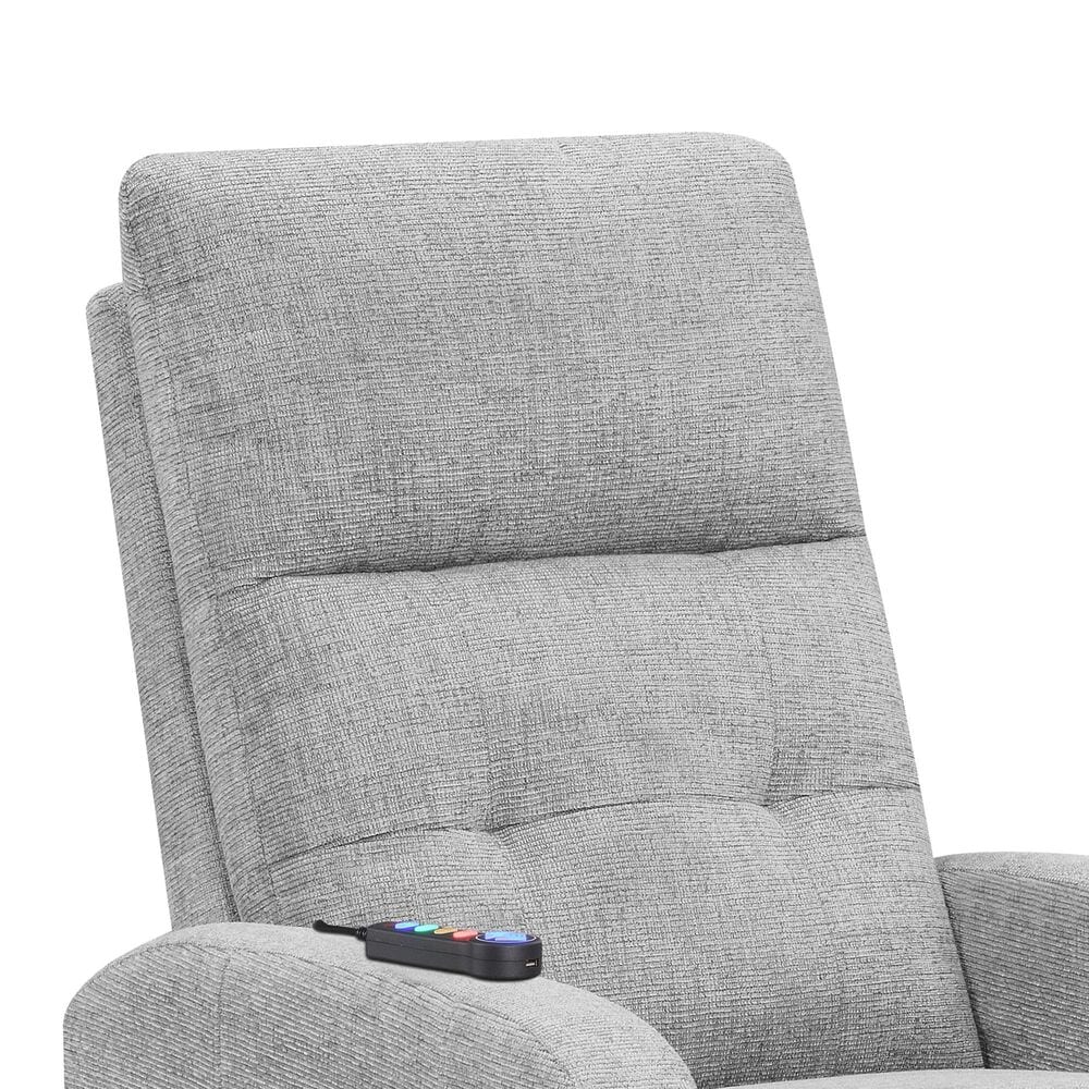Pacific Landing Howie Power Lift Recliner in Grey | Shop NFM 