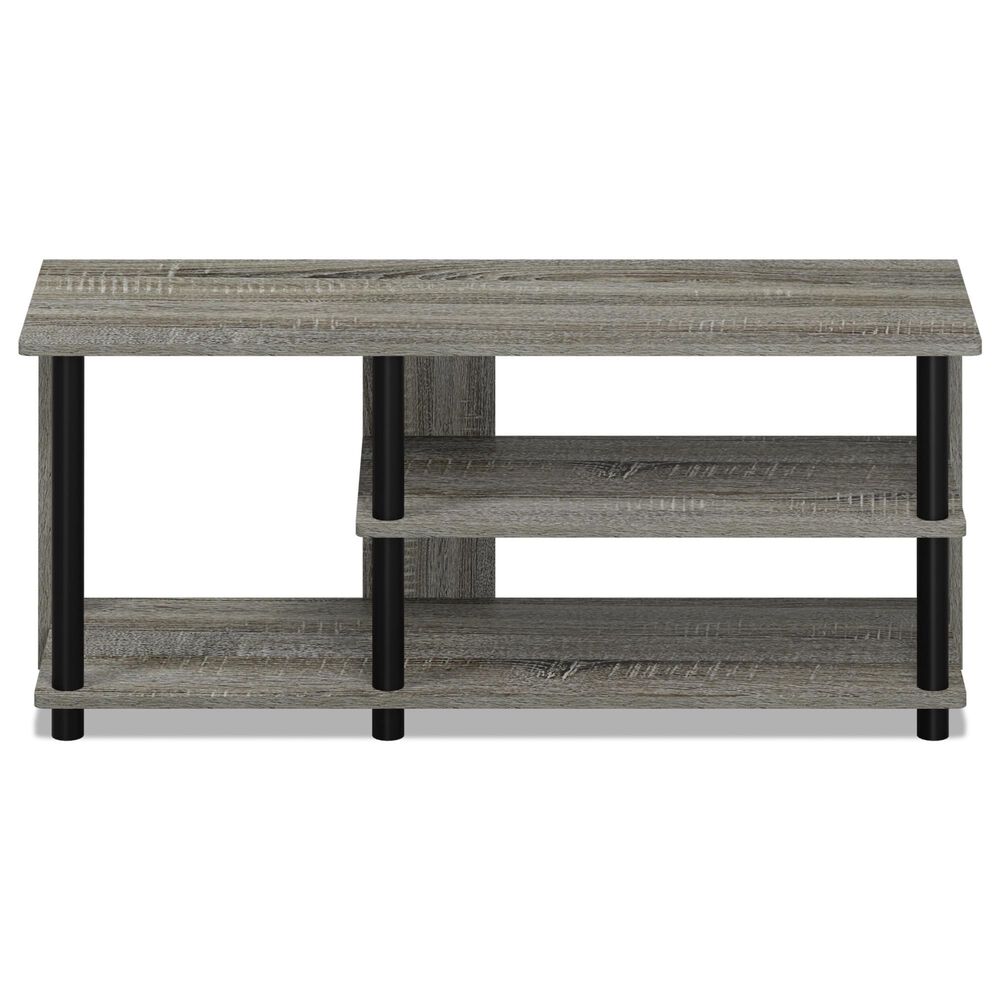 Noviland 3-Tier Shoe Rack in French Oak and Black, , large