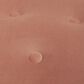 Jennifer Taylor Home Yolanda Accent Ottoman in Peach Orange Velvet, , large