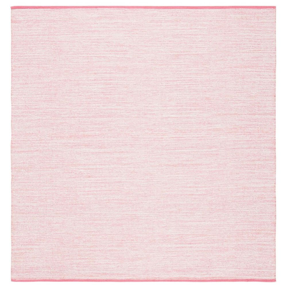 Safavieh Montauk 6" Square Pink and Fuchsia Area Rug, , large