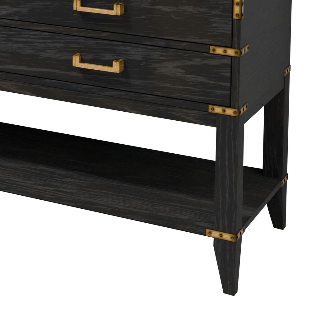 Lexora Home Norwalk 72" Double Bathroom Vanity in Black Oak with White Cultured Marble Top  and Rectangle Sink, , large