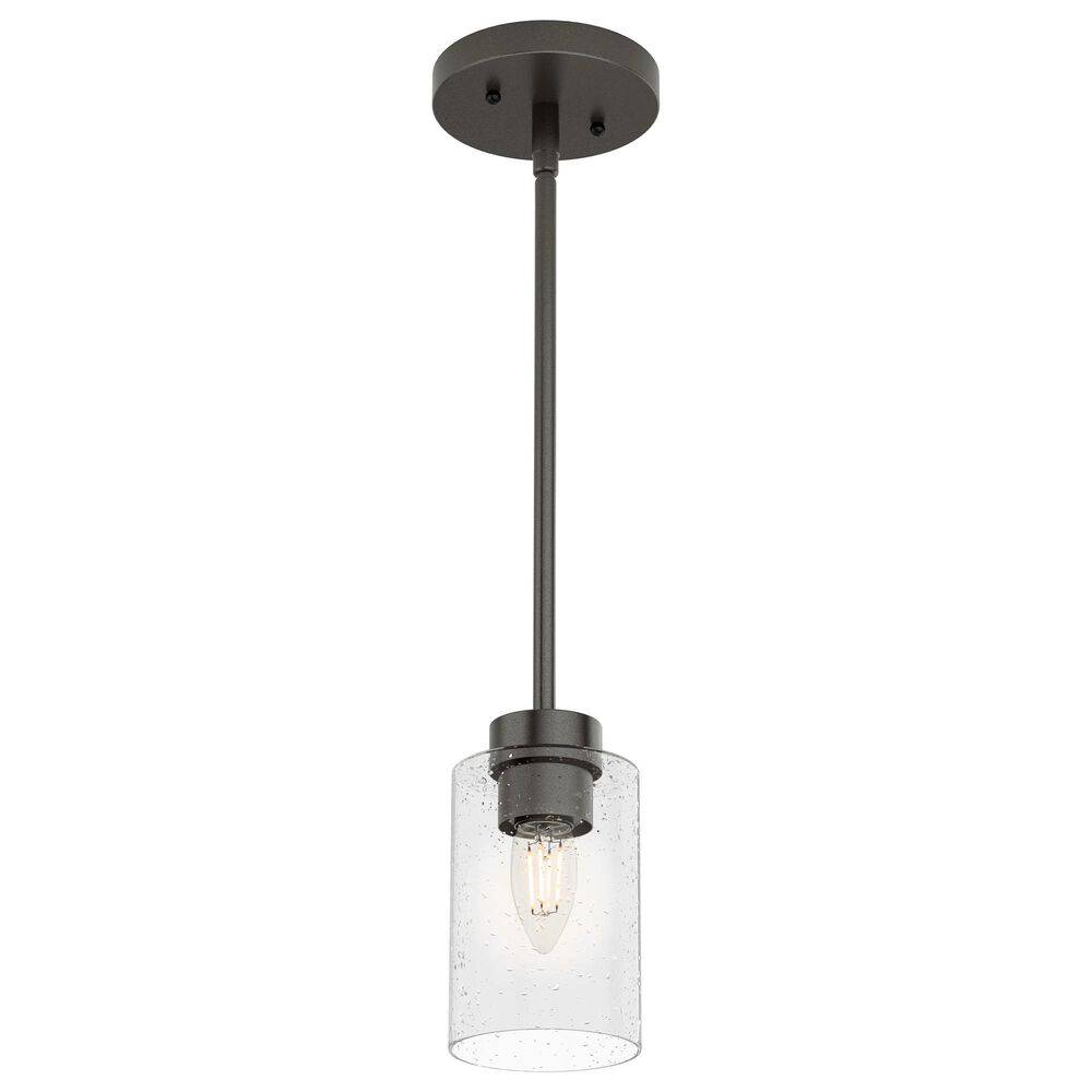 Hunter Hartland 19013 1-Light Mini Pendant in Noble Bronze, , large