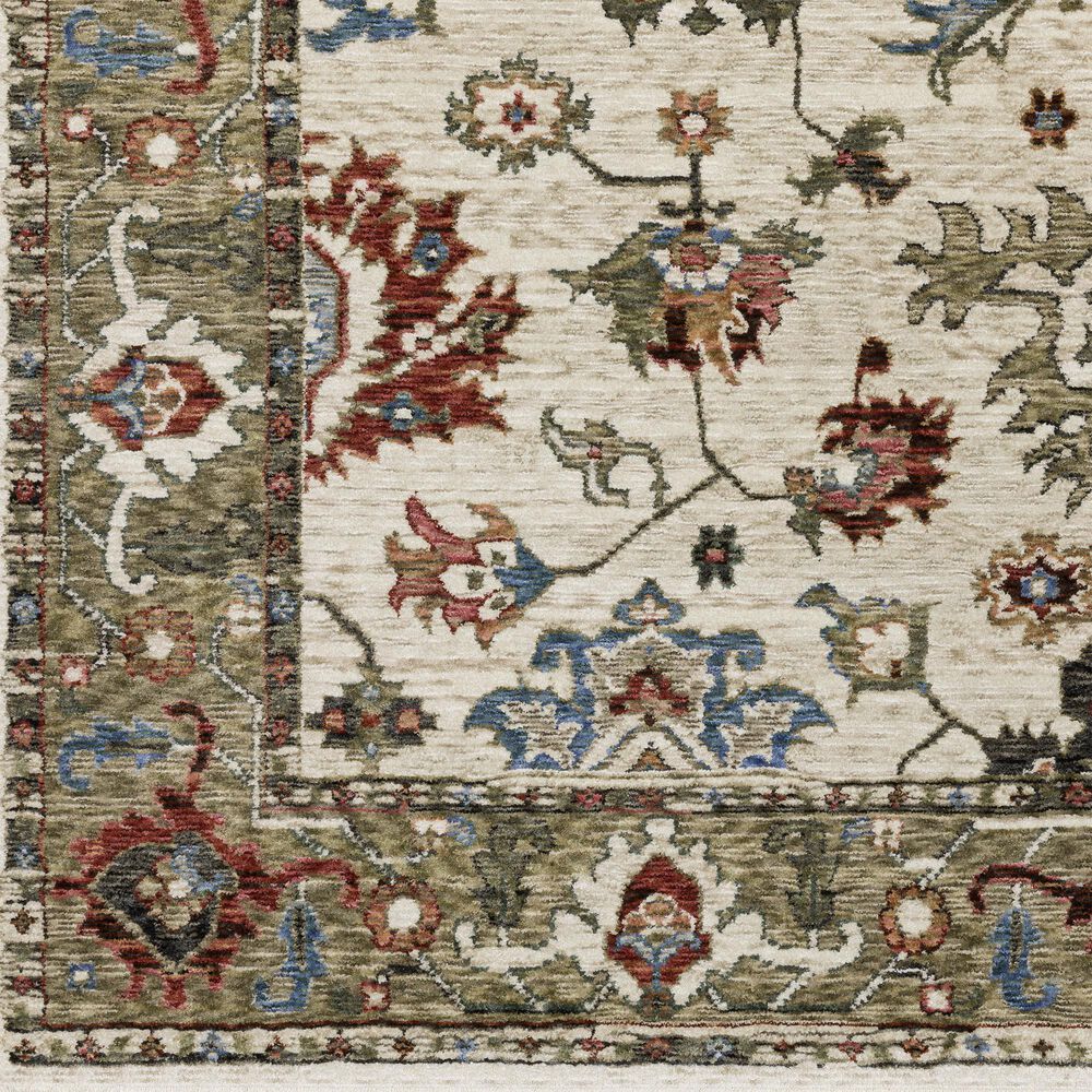 Oriental Weavers Hastings HA03W 5&#39;3&quot; x 7&#39;6&quot; Ivory Area Rug, , large