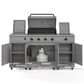 TYTUS Fresno Liquid Propane and Natural Gas Convertible Grill in Gunmetal and Ash, , large