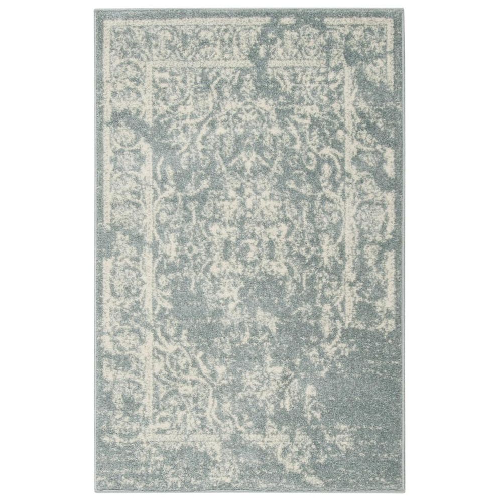 Safavieh Adirondack ADR101T-24 2"6" x 4" Slate/Ivory Area Rug, , large