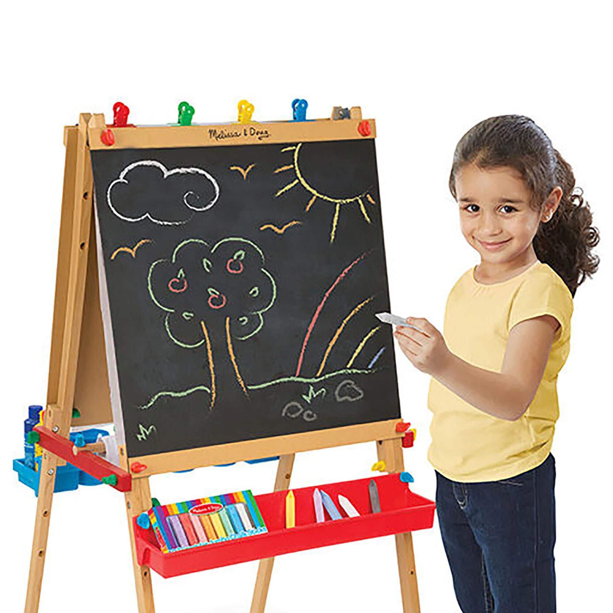 Melissa and doug art easel 2025 accessory kit