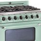 Unique Appliances Classic Retro 36" Pro Convection Gas Range in Summer Mint Green, , large