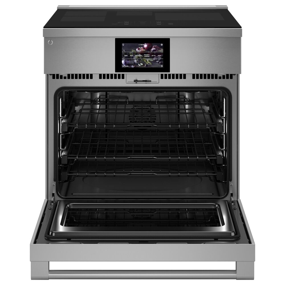 Monogram 30&quot; Induction Professional Range with 4-Elements in  Stainless Steel, , large