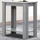 Seven Stars Two-Tier Side Table in Gray, , large