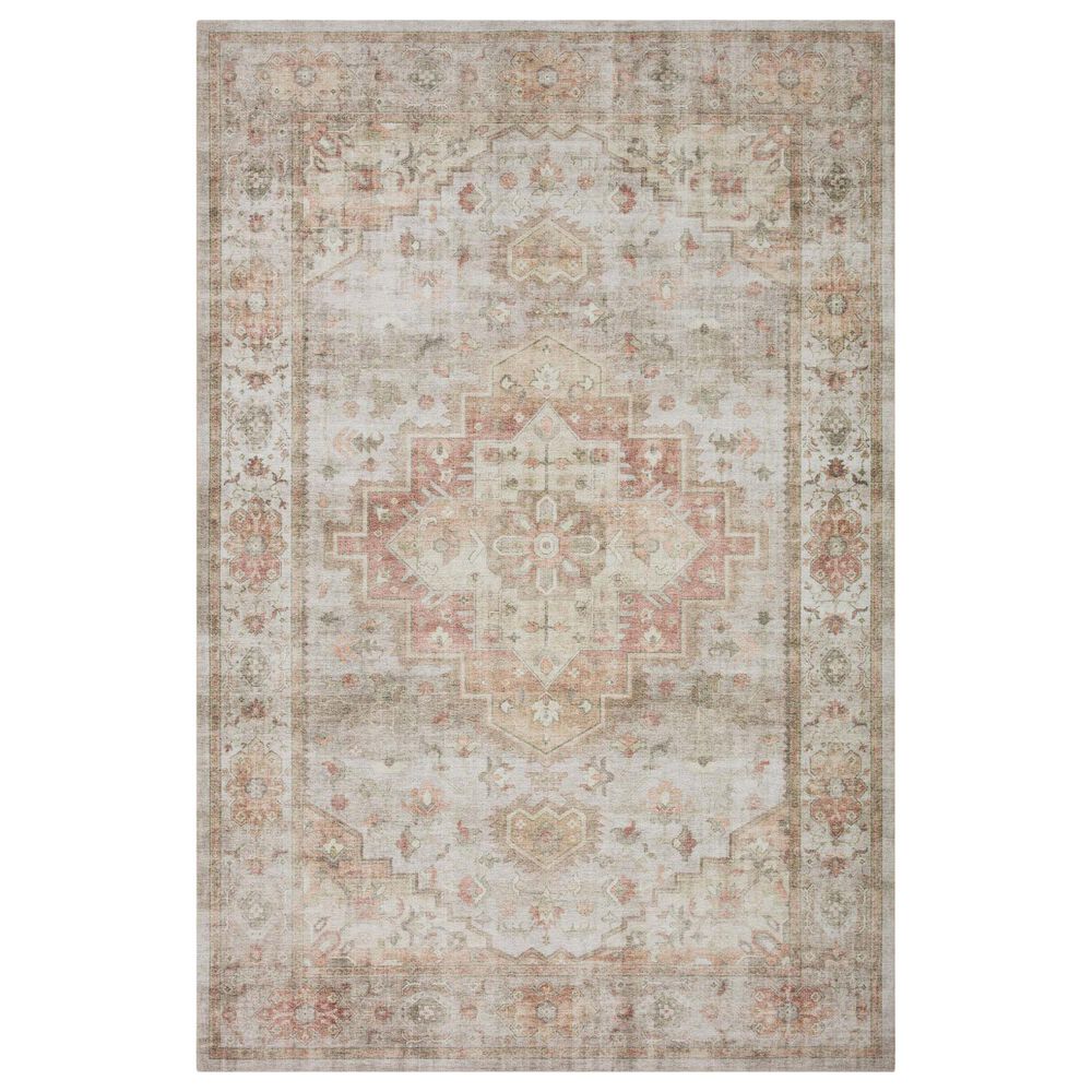 Loloi II Heidi 7"6" x 9"6" Sage and multicolor Area Rug, , large