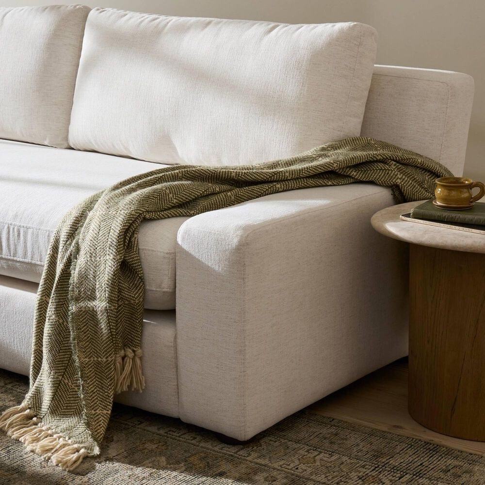 Four Hands Yelena 3PC Sectional-Crypton Nomad Snow, , large