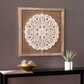 Southern Enterprises Heraldi Wall Decor Panel in Natural and Distressed White, , large