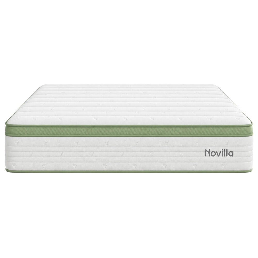 Novilla Grove 14" Medium Hybrid King Mattress in a Box, , large