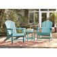Ashley Sundown Treasure Adirondack Chair in Turquoise, , large
