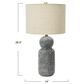 Creative Coop Everett Desk Lamp in Grey, , large