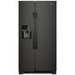 Whirlpool 24.6 Cu. Ft. 36" Wide Side-by-Side Refrigerator in Black, , large
