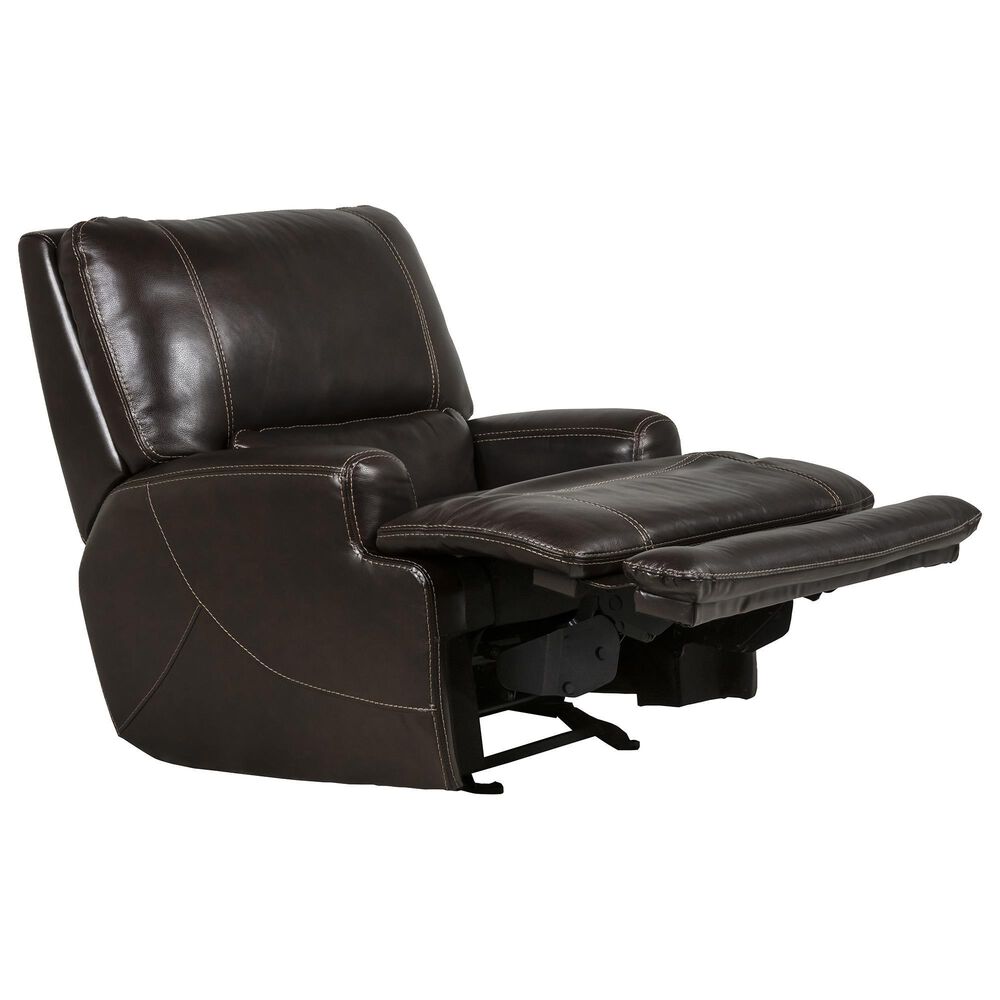 Sienna Designs Lth pwr Glider Recl/pwr Hdrst, , large