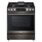 LG 6.3 Cu. Ft. Smart Gas Slide-In Range with ProBake Convection InstaView and Air Fry in Black Stainless Steel, , large