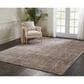 Nourison Ellora ELL02 8"6" x 11"6" Sand Area Rug, , large