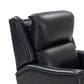 Barcalounger Leather Power Recliner in Shoreham Blue, , large