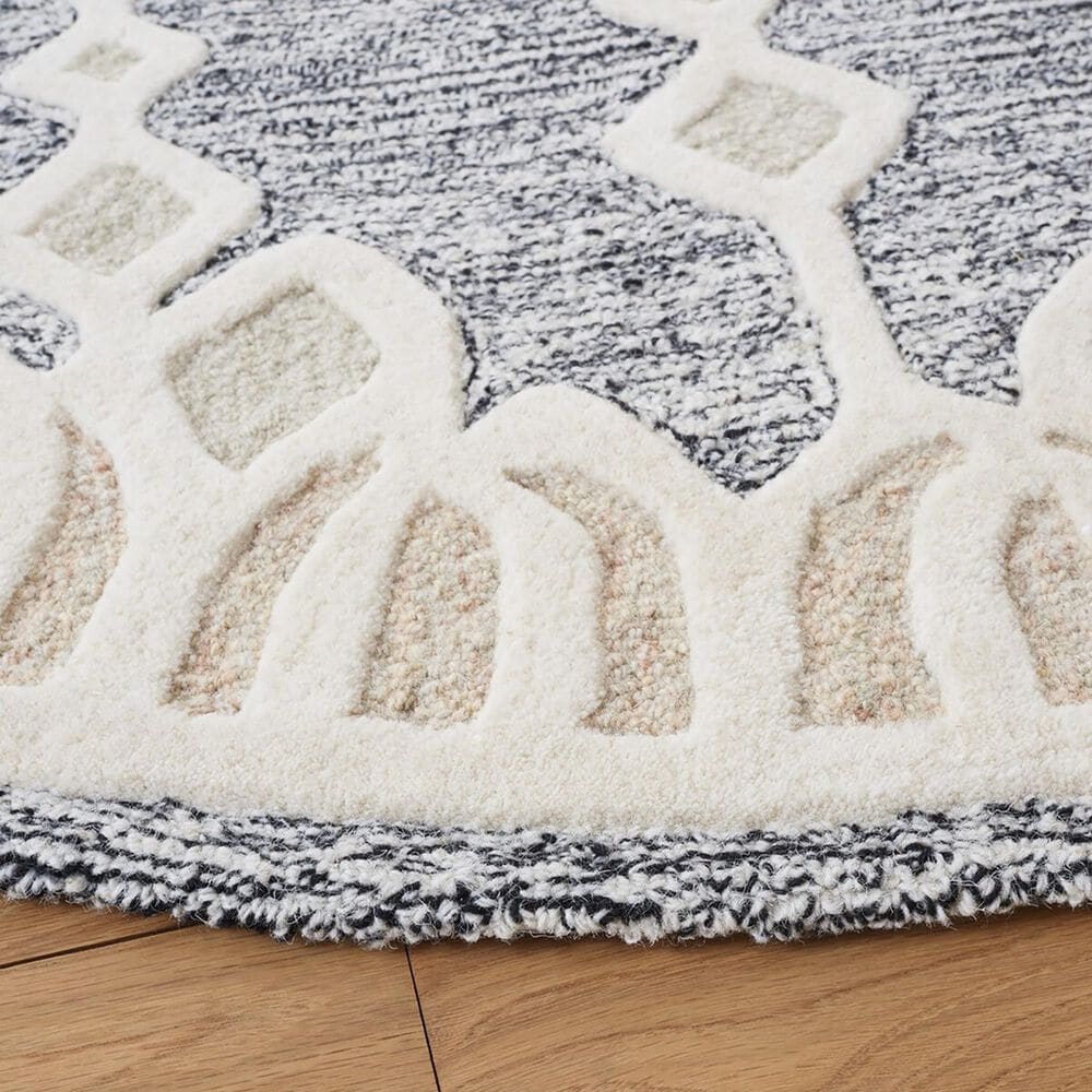 Safavieh Artistry 7&#39; Round Ivory and Black Area Rug, , large